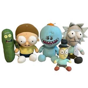 Rick and Morty set plush stuffed characters pet free and smoke free home